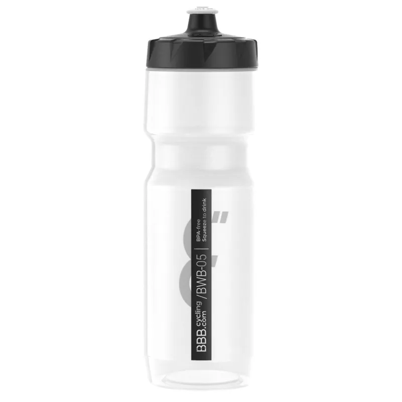 BBB BWB-05D Water Bottle 750ml Clear/Black